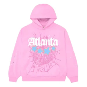 Pink Sp5der Atlanta Hoodie