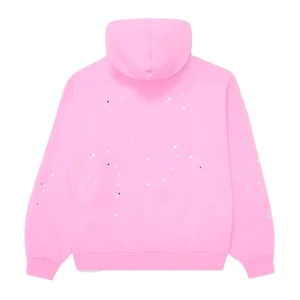 Pink Sp5der Atlanta Hoodie Back