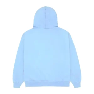 Sky Blue Sp5der Web Hoodie Back