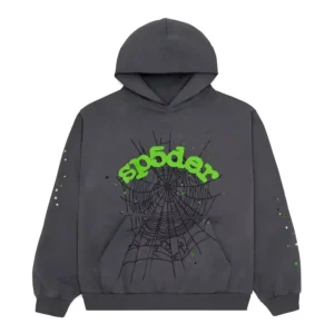 Slate Grey Sp5der Wait Hoodie