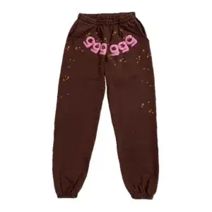 Sp5der 555555 Classic Sweatpants - Brown