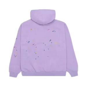 Sp5der Acai Purple Hoodie