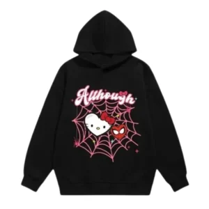 Sp5der Hello kitty Hoodie