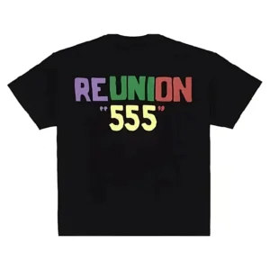 Sp5der Oversized Reunion Tee - Black Back