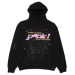 Sp5der PNK! Hoodie Black