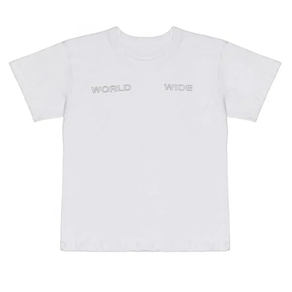 Sp5der Wide T-shirt - White