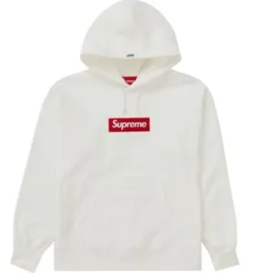 Supreme Red Box Logo Hoodie